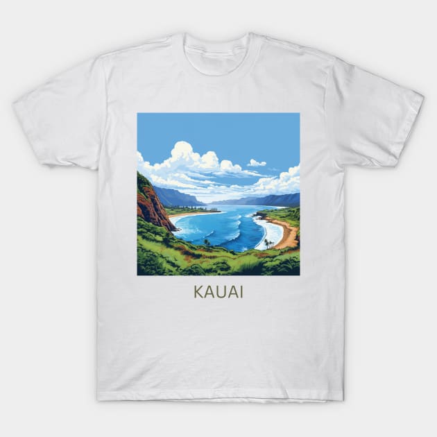 Kauai, Hawaii T-Shirt by andreipopescu